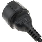 Cable eléctrico alta calidad 3x1.5mm² IEC60320 C20 a schuko hembra 30cm - FA07200 - 04