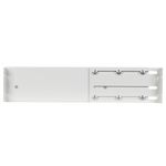 Cajón de 19" 2U 483x360mm carga máxima 90 kg color blanco Lanberg - RR03500 - 06