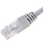 Cable de red ethernet Cat. 6a UTP de 0,5 m de color gris - RJ06200 - 06