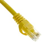Cable de red ethernet Cat. 6a UTP de 5 m de color amarillo - LJ03700 - 02