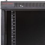 Armario rack mural 19" 4U 600x450x280mm pared SOHORack GO montado - WK01100 - 09