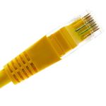Cable de red ethernet Cat. 6 UTP de 3 m de color amarillo - RJ03500 - 04