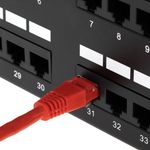 Patch panel de 48 RJ45 Cat.6 UTP 2U negro - RC03301 - 05