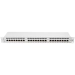Patch panel 19" blanco de 24 RJ45 CAT.5E FTP 1U Lanberg PPS5-1024-S - RD11800 - 04