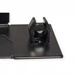 Panel ciego de 1U para armario rack 19" Tapa metal negra a presión - RM07500 - 04