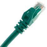 Cable de red ethernet Cat. 6a UTP de 2 m de color verde - LJ02400 - 04