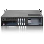 Caja rack 19" IPC mini-ITX micro-ATX 2U 1x5.25" 5x3.5" fondo 400mm - CK01300 - 06