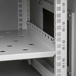 Armario rack 19" para exterior IP55 de 15U blanco SOHORack GO 600x600x815 mm - WX07400 - 06