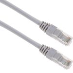 Cable de red ethernet Cat. 6a UTP de 1,5 m de color gris - RJ06600 - 03