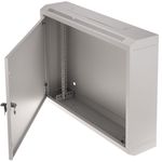 Armario rack mural 19'' 9U 600x150x505mm pared con puerta metálica SOHORack blanco - WR02700 - 03
