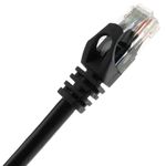 Cable de red ethernet Cat. 6a UTP de 0,5 m de color negro - LJ04200 - 04