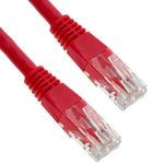 Cable de red ethernet Cat. 6 UTP de 5 m de color rojo - RJ00700 - 01