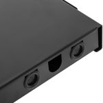 Patch Panel de fibra Óptica 1U negro de 24 SC Simplex o 24 LC duplex - FQ00400 - 10