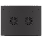Armario Rack mural 19" 6U F450 600x450x379mm pared desmontado DIY negro Lanberg - WK31700 - 05