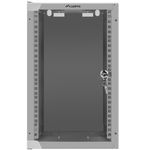 Armario Rack mural 10" 9U F310 280x310x469mm pared desmontado DIY blanco Lanberg - TR19400 - 04