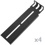 Guías laterales telescópicas de 500 mm extensibles para caja rack 19" IPC - RZ06500 - 04