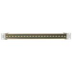 Carril de montaje DIN de 1U TS-35 para rack 19" AK-1801-S blanco - RZ17800 - 04
