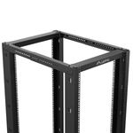 Armario Rack abierto 19" 22U F1000 600x1000x1229mm desmontado DIY negro Lanberg - WL58700 - 06