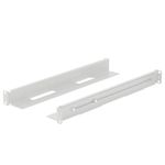 Guías laterales rack 19" 1U ajustables de fondo 397mm hasta 680mm 90Kg blanco - RB01600 - 04