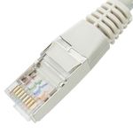Cable de red ethernet RJ45 LSHF FTP Cat.6 gris 1,5m - HF07600 - 08