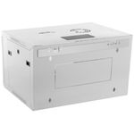 Armario rack mural 19'' 4U 600x450x283 mm de pared SOHORack de RackMatic de color blanco RAL 9035 - WR41100 - 02