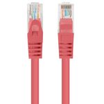 Cable de red ethernet Cat. 6 UTP de 0,25 m de color rojo PCU6-10CC-0025-R - RJ20000 - 03