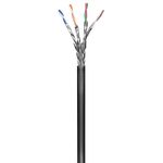 Bobina de cable de red ethernet para exterior Cat.6a S/FTP de 100 m de color negro - RU07300 - 04