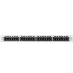 Patch panel 19" blanco de 24 RJ45 CAT.6 UTP 1U Lanberg PPU6-1024-S - RD12000 - 01