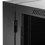 Armario rack mural 19'' pivotante 12U 600x550x635mm pared negro SOHORack GO montado - WK04400 - 10
