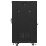 Armario Rack 19" de pie 22U F600 600x600x1159mm negro Lanberg - WL50300 - 02