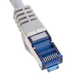 Cable de red ethernet Cat. 6a SFTP de 0,5 m de color gris - RU06200 - 02