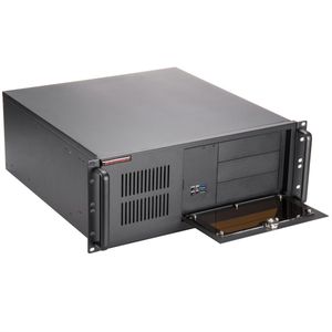 Caja rack 19" IPC microATX ATX 4U 3x5.25" 7x3.5" fondo 450mm