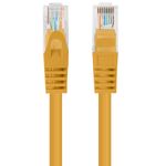 Cable de red ethernet Cat. 6 UTP de 0,25 m de color amarillo PCU6-10CC-0025-O - RU19700 - 03