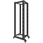 Armario Rack abierto 19" 42U F800 600x800x2138mm desmontado DIY negro Lanberg - WL58300 - 03