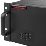 Caja rack 19" IPC microATX ATX 3U 1x5.25" 3x3.5" fondo 300mm - CK02700 - 07
