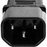 Cable de alimentación IEC-60320 C13-Acodado a C14 de 1.8m - FA07400 - 03