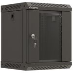 Armario Rack mural 10" 6U F300 300x300x370mm pared desmontado DIY negro Lanberg - TR19800 - 01