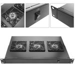 Kit ventilación para rack 19" 1U de 3 ventiladores de 120mm - RackMatic - RK06300 - 02