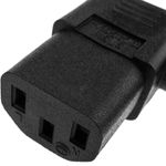 Cable de alimentación eléctrico IEC-60320 C13 acodado a schuko macho de 5 m - CH03300 - 03