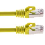 Cable de red ethernet Cat. 6a FTP de 5 m de color amarillo - LJ23700 - 04