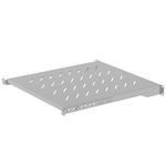 Bandeja fija blanca para armario rack 19" fijación frontal 1U profundidad de 500 mm Lanberg - WK21300 - 04