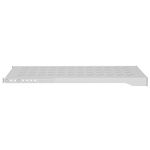 Bandeja fija blanca para armario rack 19" fijación frontal 1U profundidad de 700 mm Lanberg - WK21400 - 02