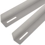 Guías laterales fijas de soporte para armario rack 19 blanco 550mm - WT02300 - 01