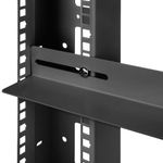 Guías laterales fijas de soporte para armario rack 19 negro 525mm - RM04300 - 04