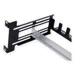 Adaptador de carril DIN de 3U con orificio para armario rack 19" - RZ07200 - 03