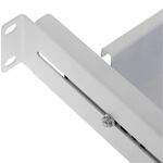 Estantería extraible para armario rack 19" con 10 divisiones para ordenador portátil o tablet 350 mm - RB02200 - 08