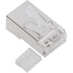 Conector FTP Cat.6 RJ45 macho para crimpar a cable 100-pack - RH01600 - 01
