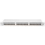 Patch panel 19" blanco de 24 RJ45 CAT.6 FTP 1U Lanberg PPS6-1024-S - RD12200 - 04