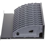 Estantería para armario rack 19" con 12 divisiones para ordenador portátil o tablet 360 mm - RB02300 - 03