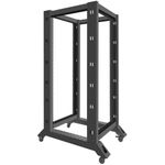 Armario Rack abierto 19" 27U F800 600x800x1472mm desmontado DIY negro Lanberg - WL58100 - 03